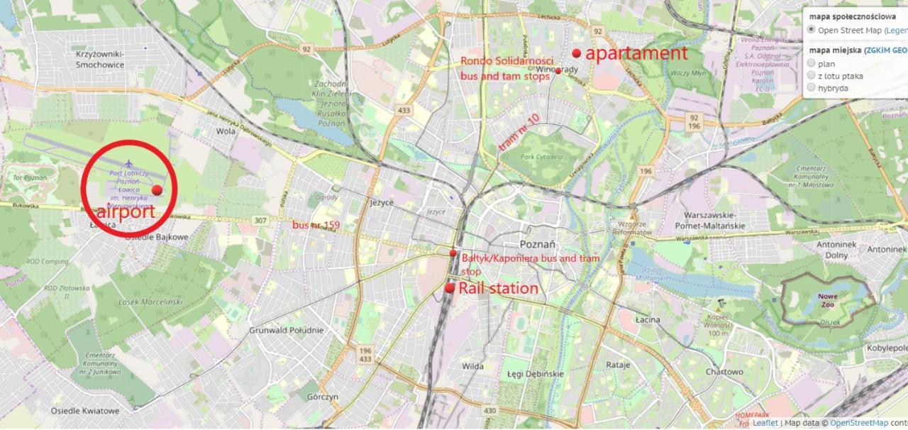 Apartament Paderewski 포즈난 외부 사진